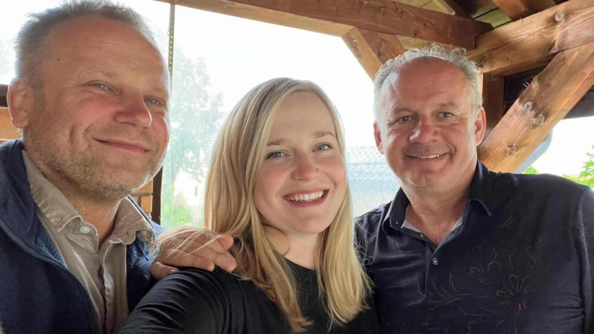 Andrej Kiska, Vladimíra Marcinková, Vladimír Ledecký