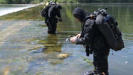 policajní potápači