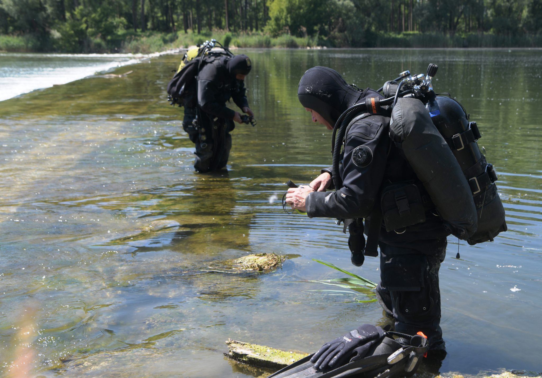 policajní potápači