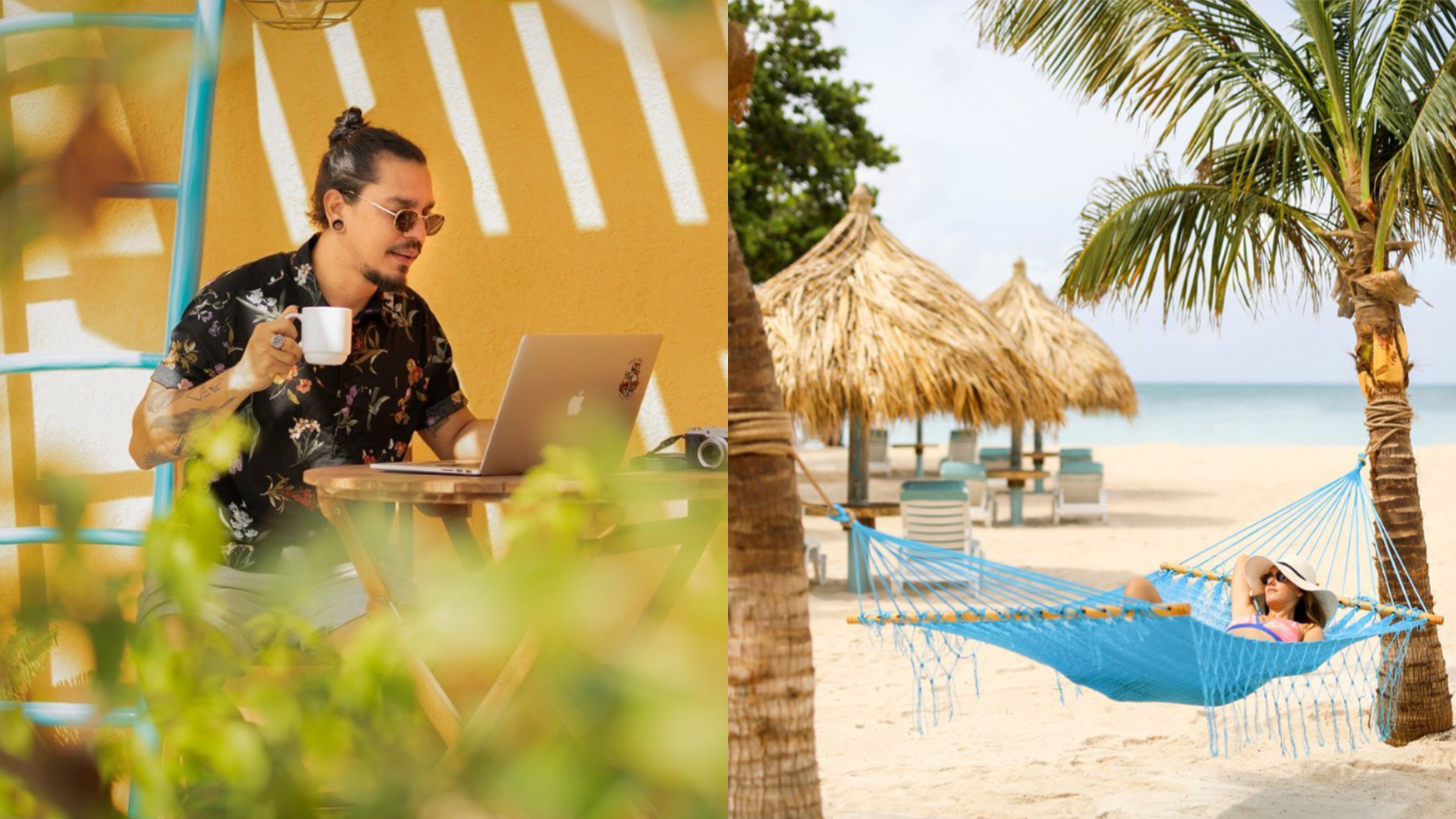 aruba hotel luxus pláž práca