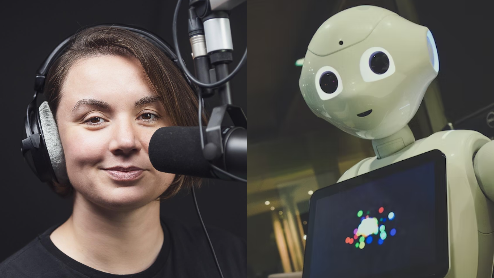 umelá inteligencia rádio moderátor