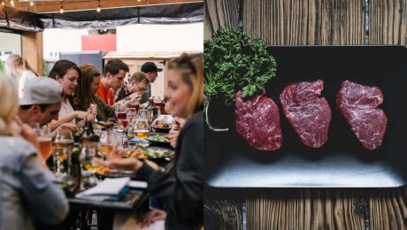 kultivované laboratórne čisté mäso reštaurácia