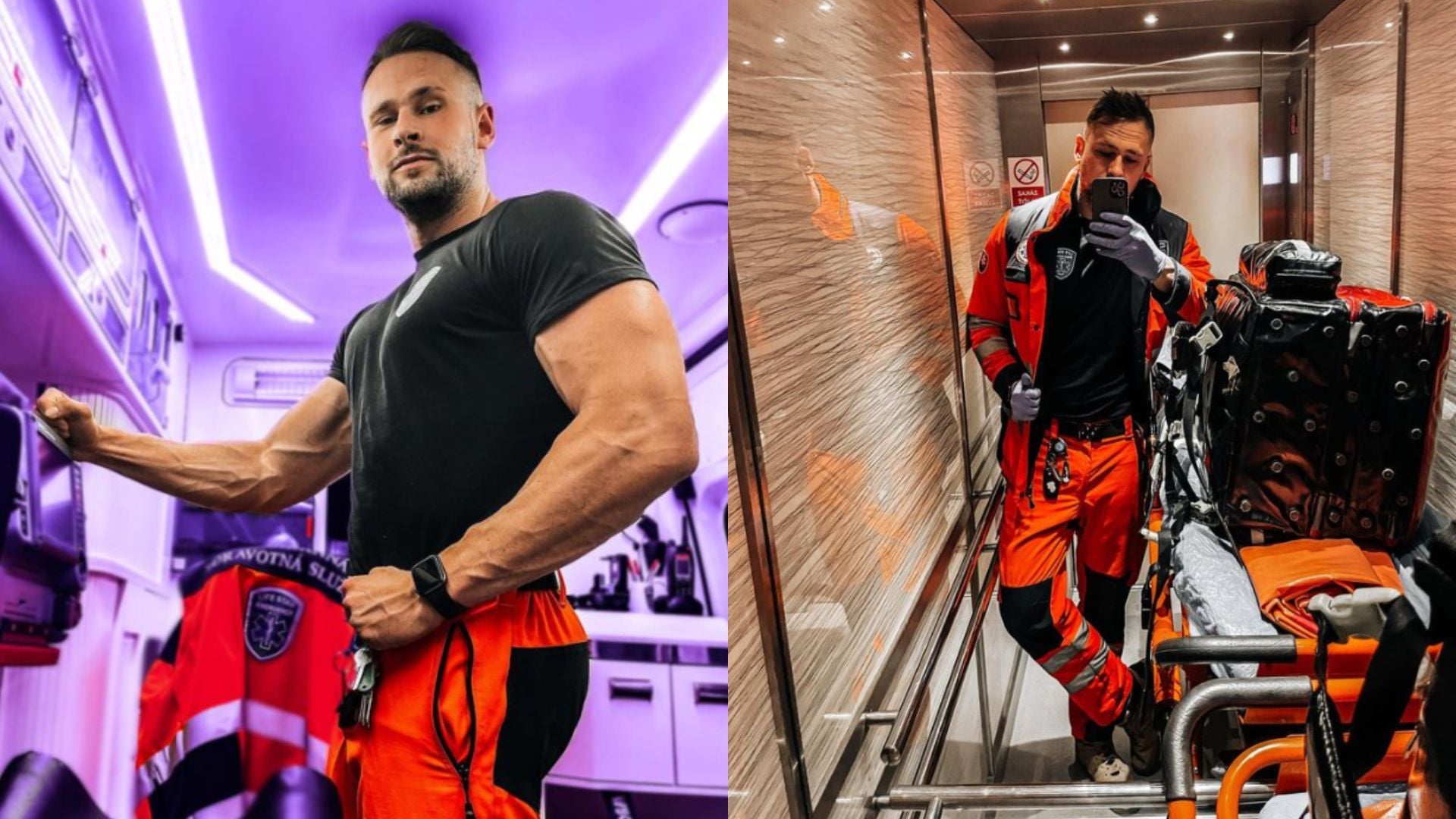 jan karel zdravotníctvo záchranár fitness