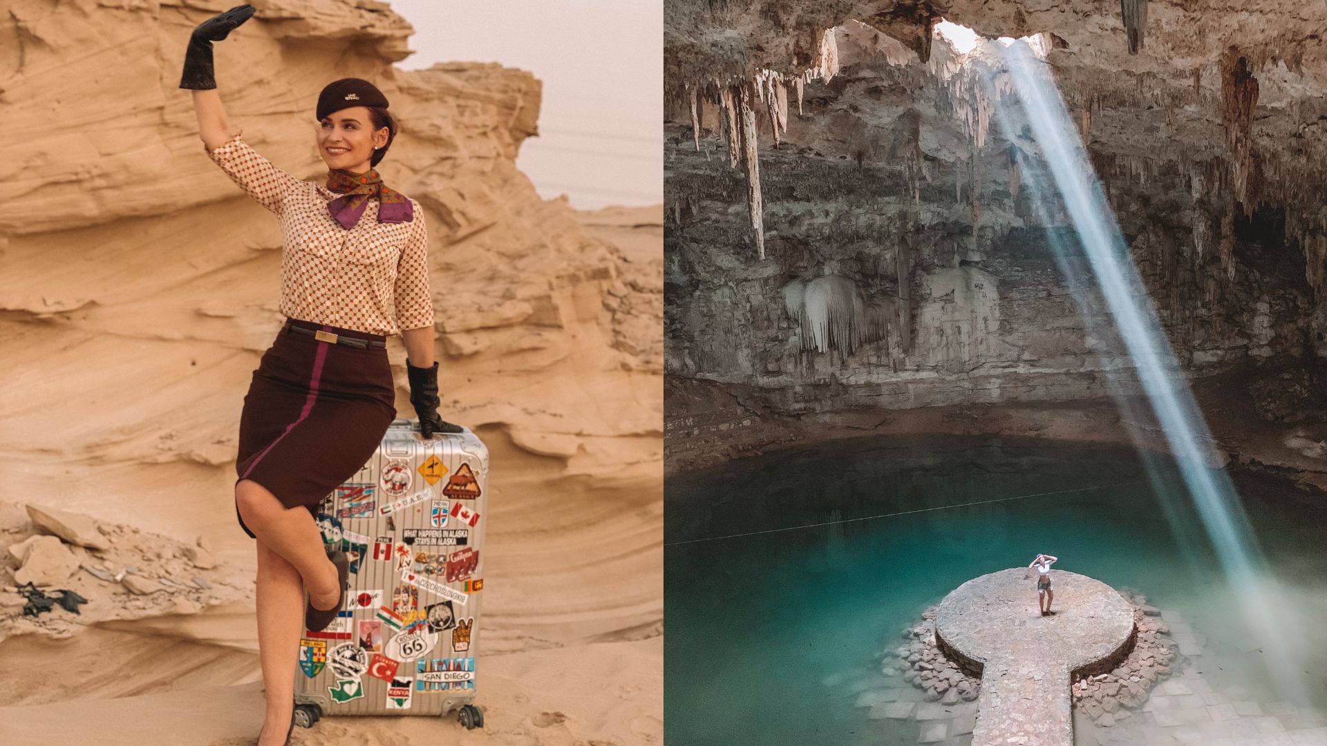 letuška stevard lietanie cestovanie