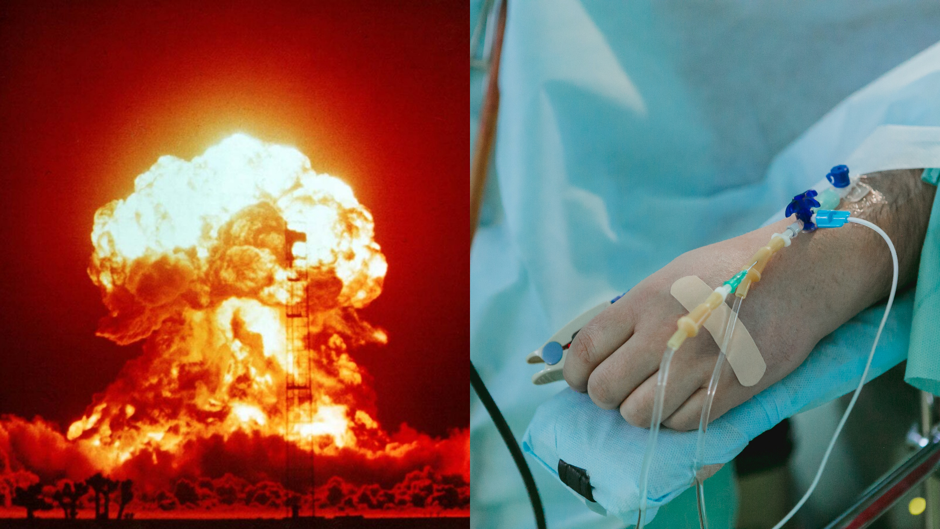 atómová bomba pacient