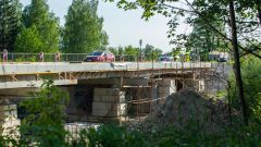 Na snímke most počas rekonštrukcie v obci Krasňany, okres Žilina vo štvrtok 1. júna 2023