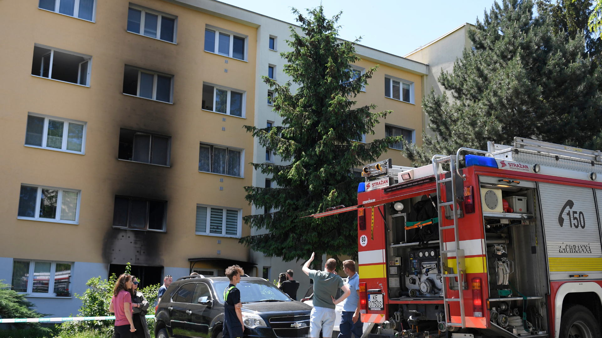 V Košiciach horel byt