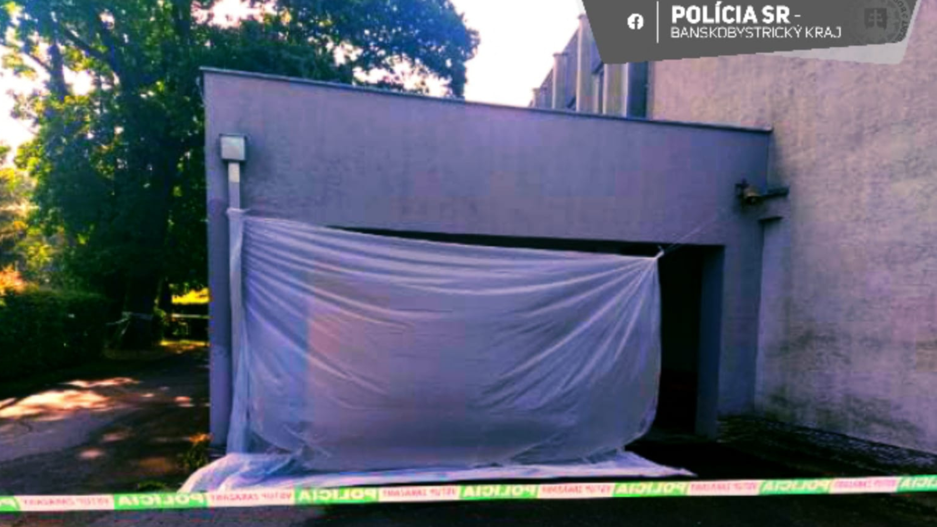 Miesto činu na cintoríne