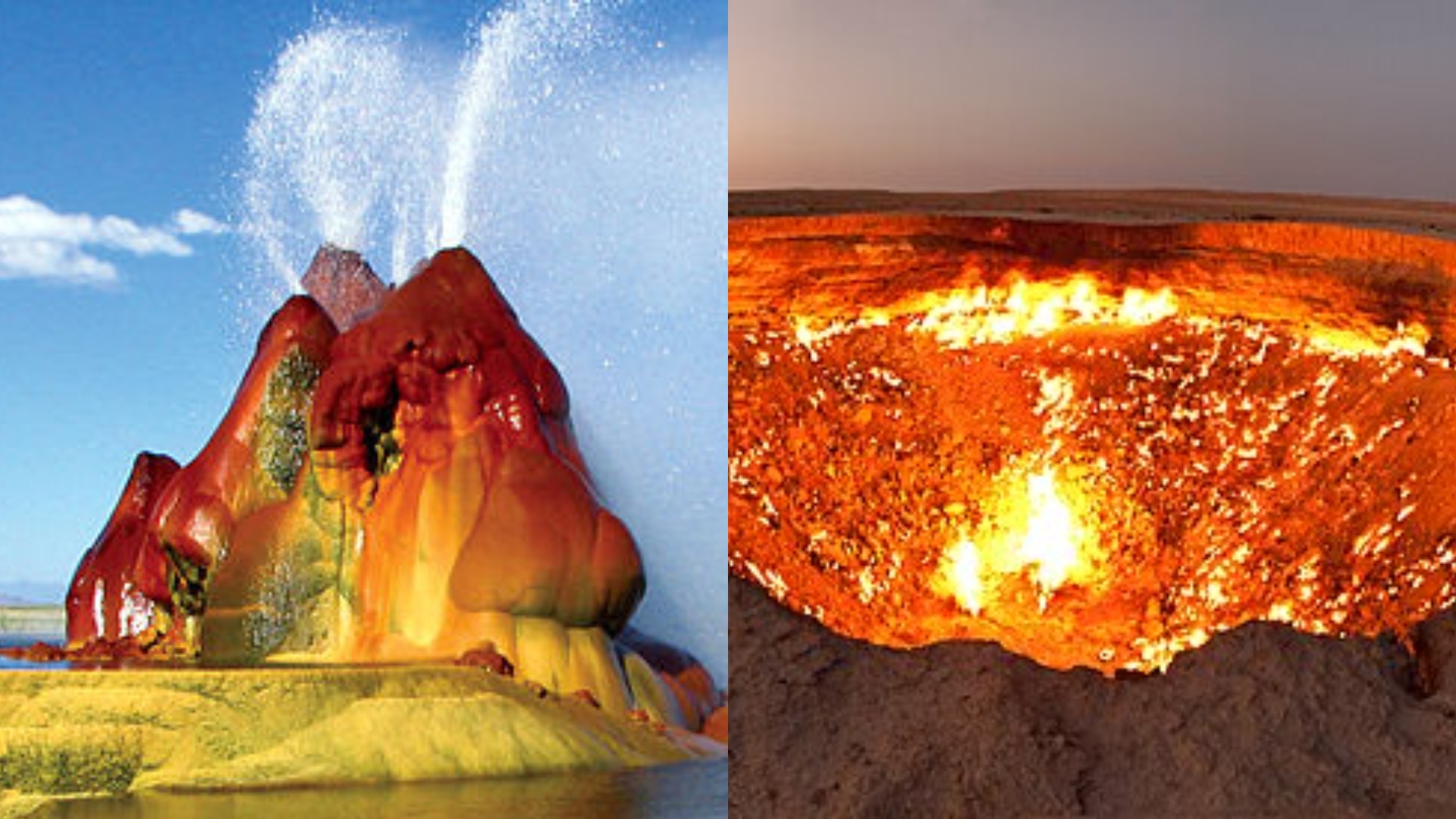 Fly gejzír a Brána do pekla