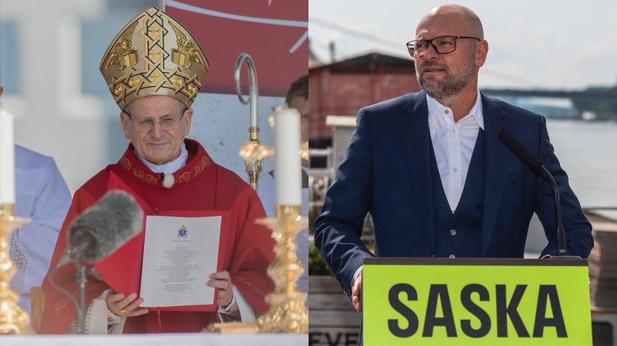 Titus Zeman vo Vatikáne a predseda SASKY Richard Sulík