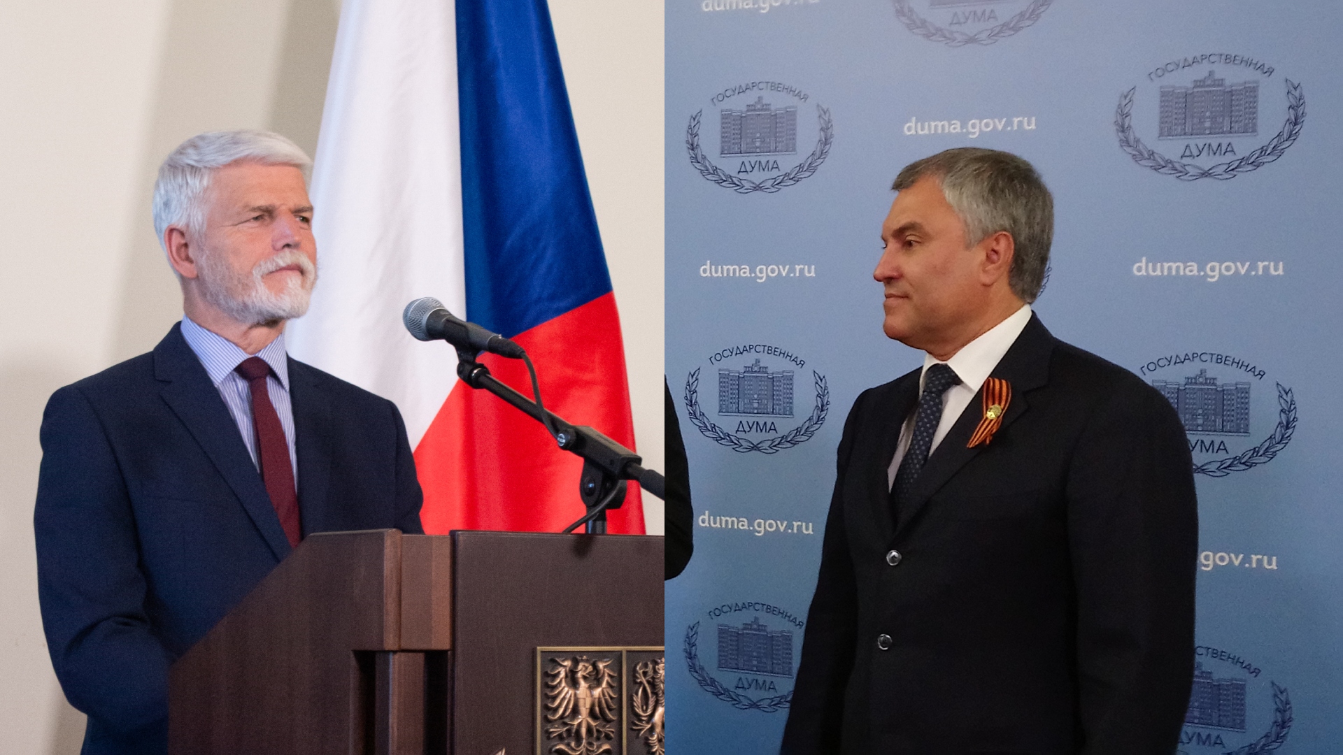 Petr Pavel, Vjačeslav Volodin