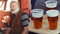 Ernest Hemingway a pivo