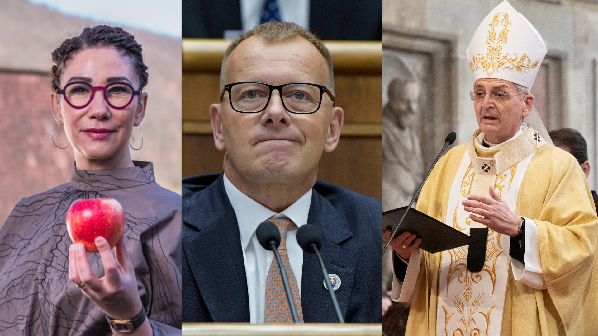 Lucia Ďuriš Nicholsonová, Boris Kollár a Stanislav Zvolenský mlčia a rozprávajú