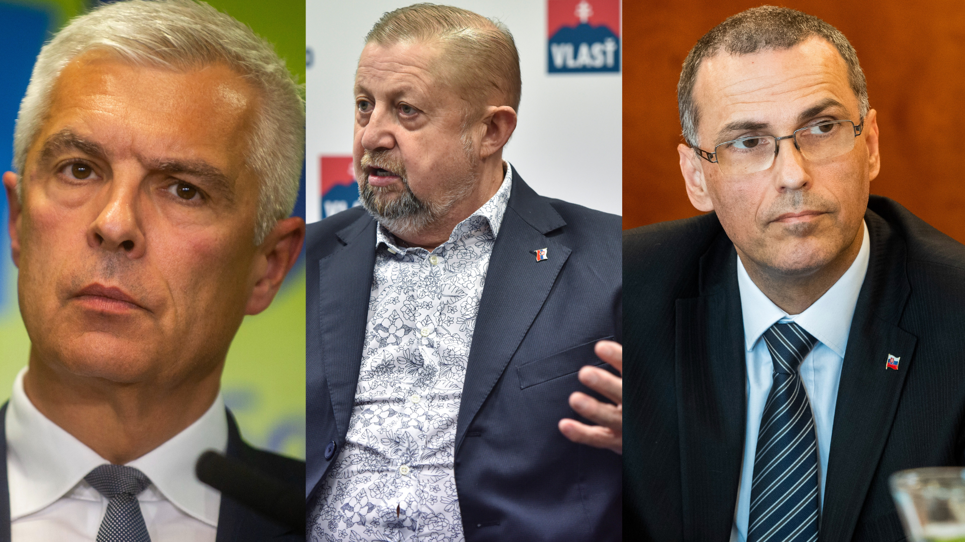 Maroš Žilinka, Štefan Harabin, Ivan Korčok mlčia