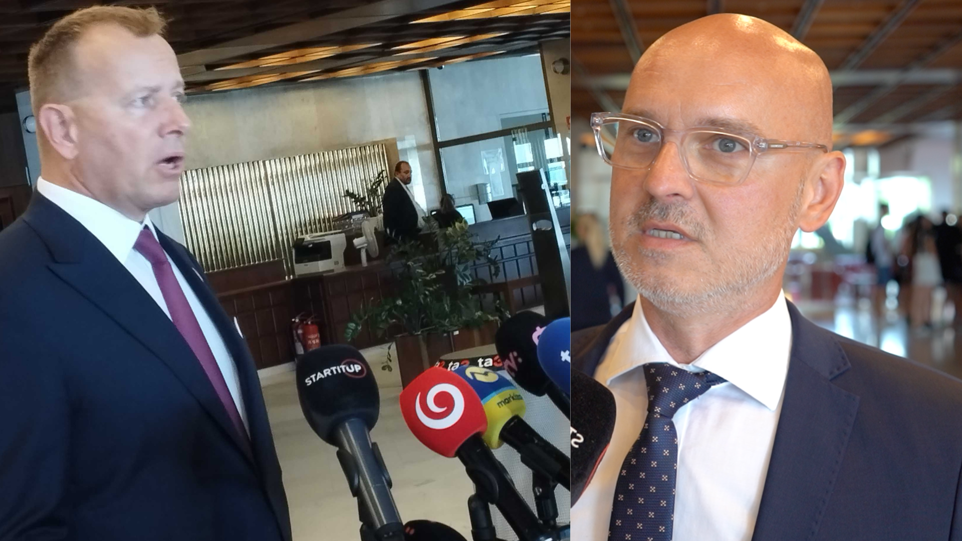 Branislav Gröhling a Boris Kollár rozprávajú