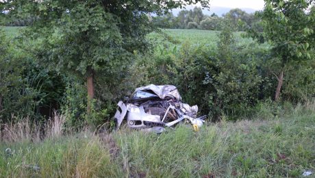 Vážna dopravná nehoda medzi obcami Opatovce nad Nitrou a Koš