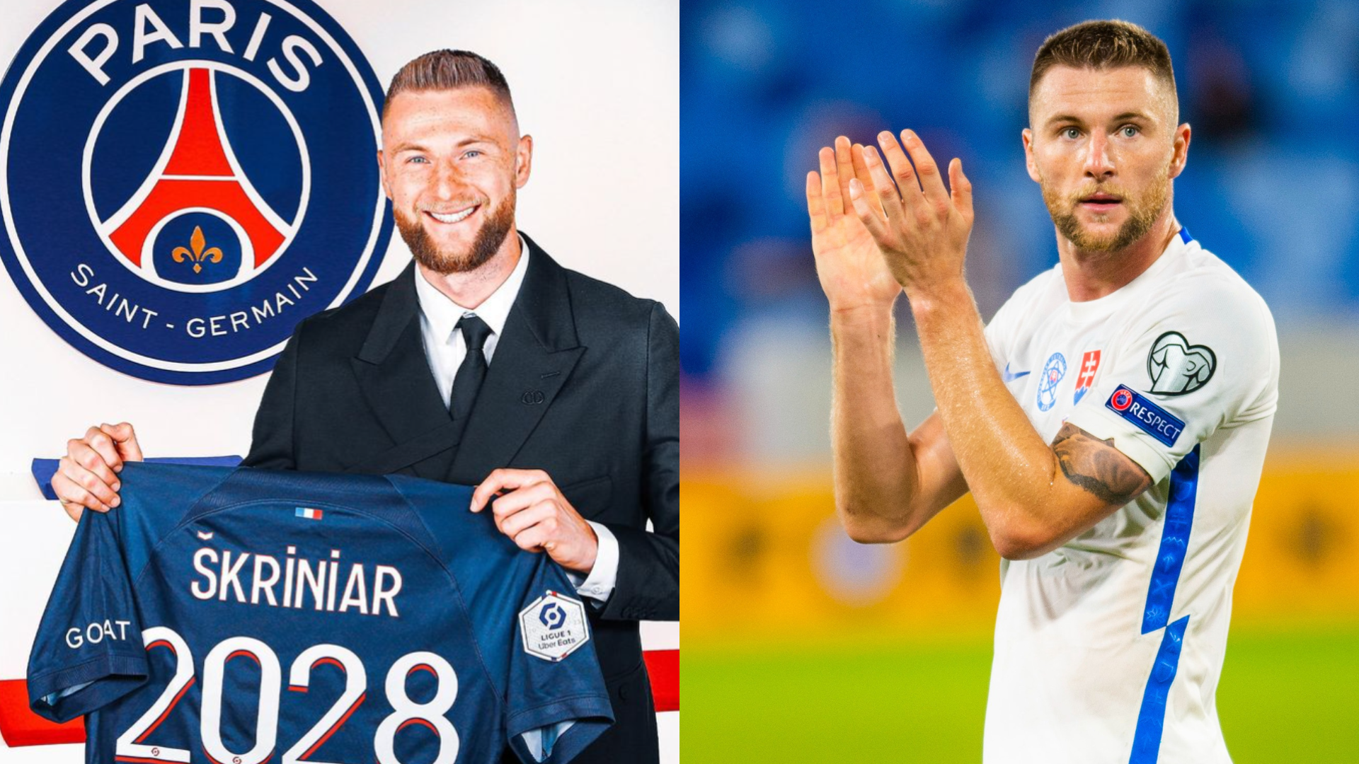 milan škriniar paríž psg šport futbal