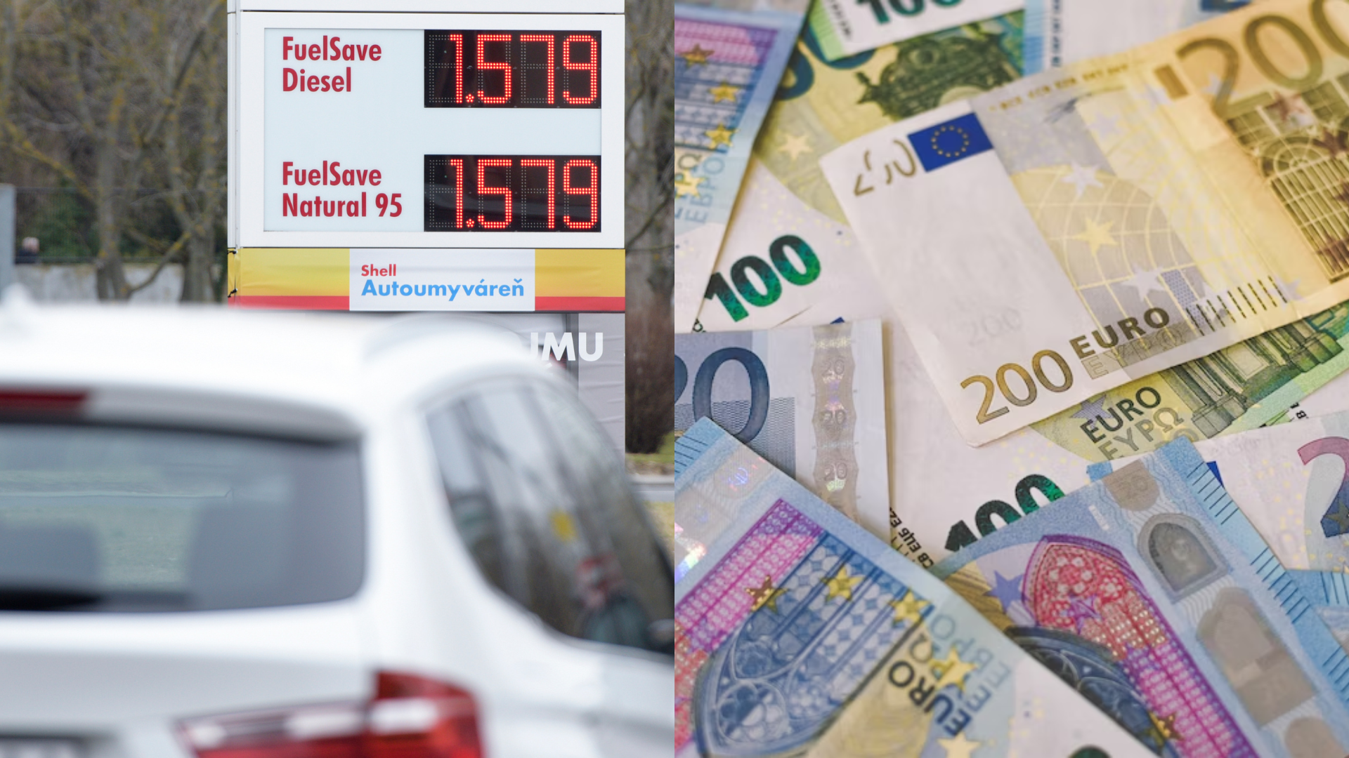 čerpacia stanica pumpa benzín cena