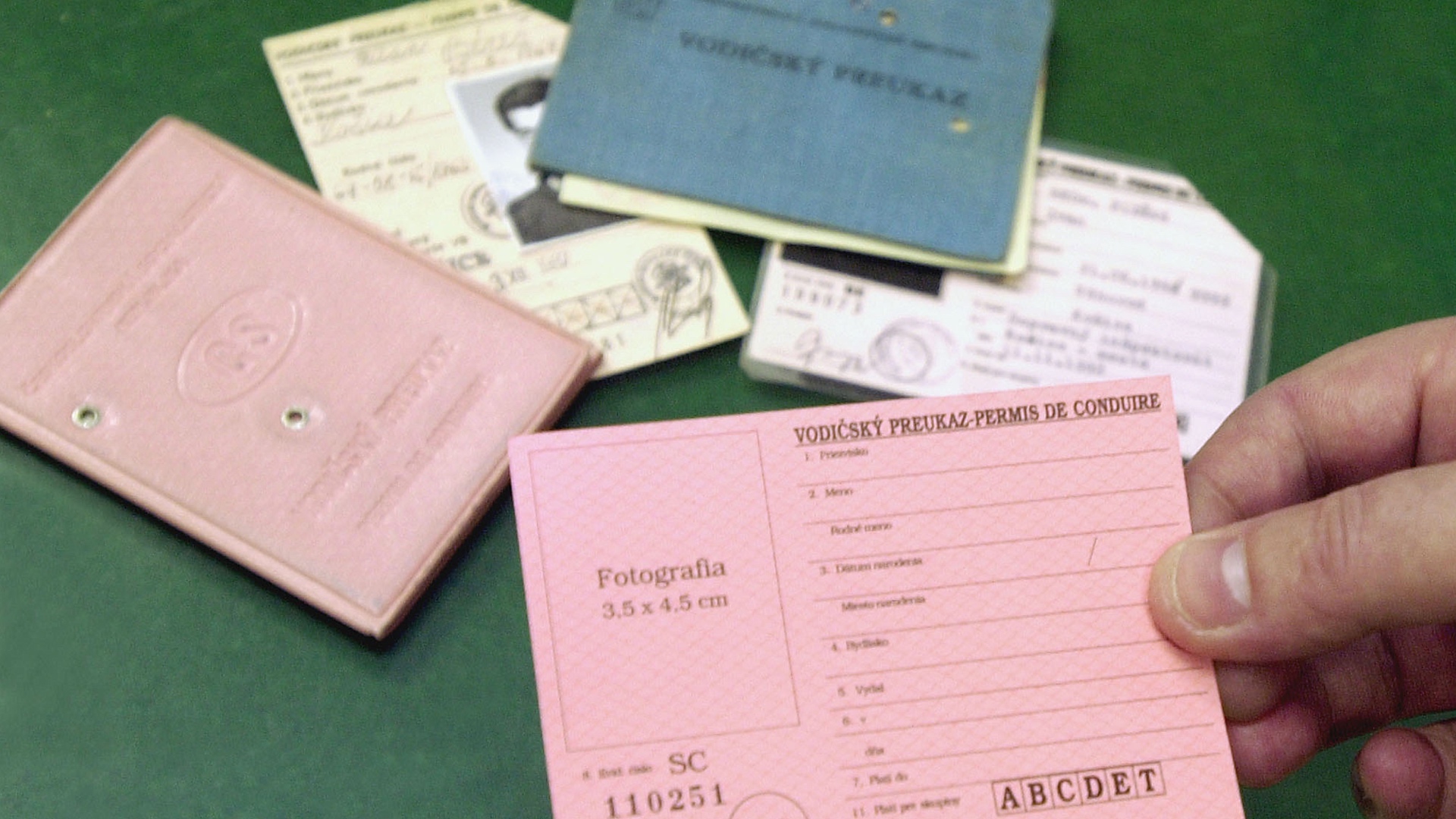vodičský preukaz