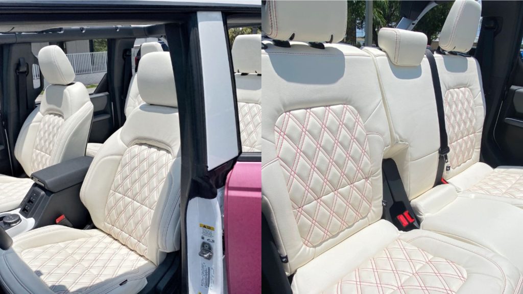 Vnútro Barbie Dream Bronco