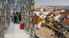 Logistické centrum knihkupectva Martinus a pohľad na Brno