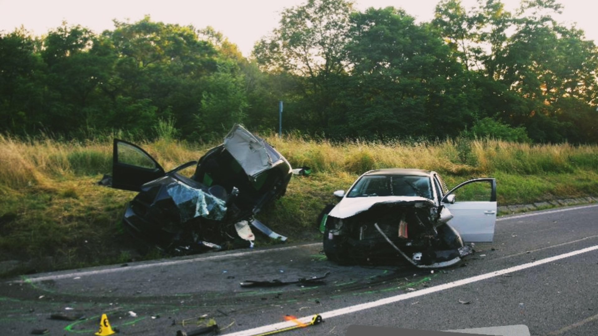 Zrážka automobilov