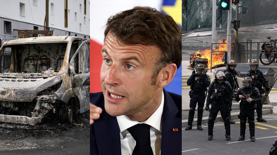 Na protestoch vo Francúzsku zomrel mladý hasič: Macron zvoláva bezpečnostné stretnutia