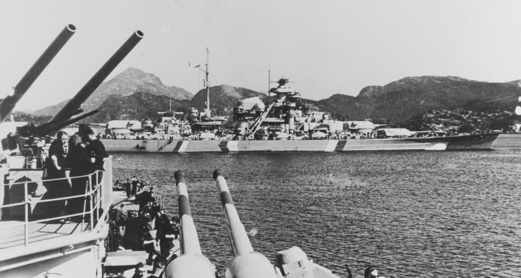 German_Battleship_Bismarck_in_the_Grimstadfjord