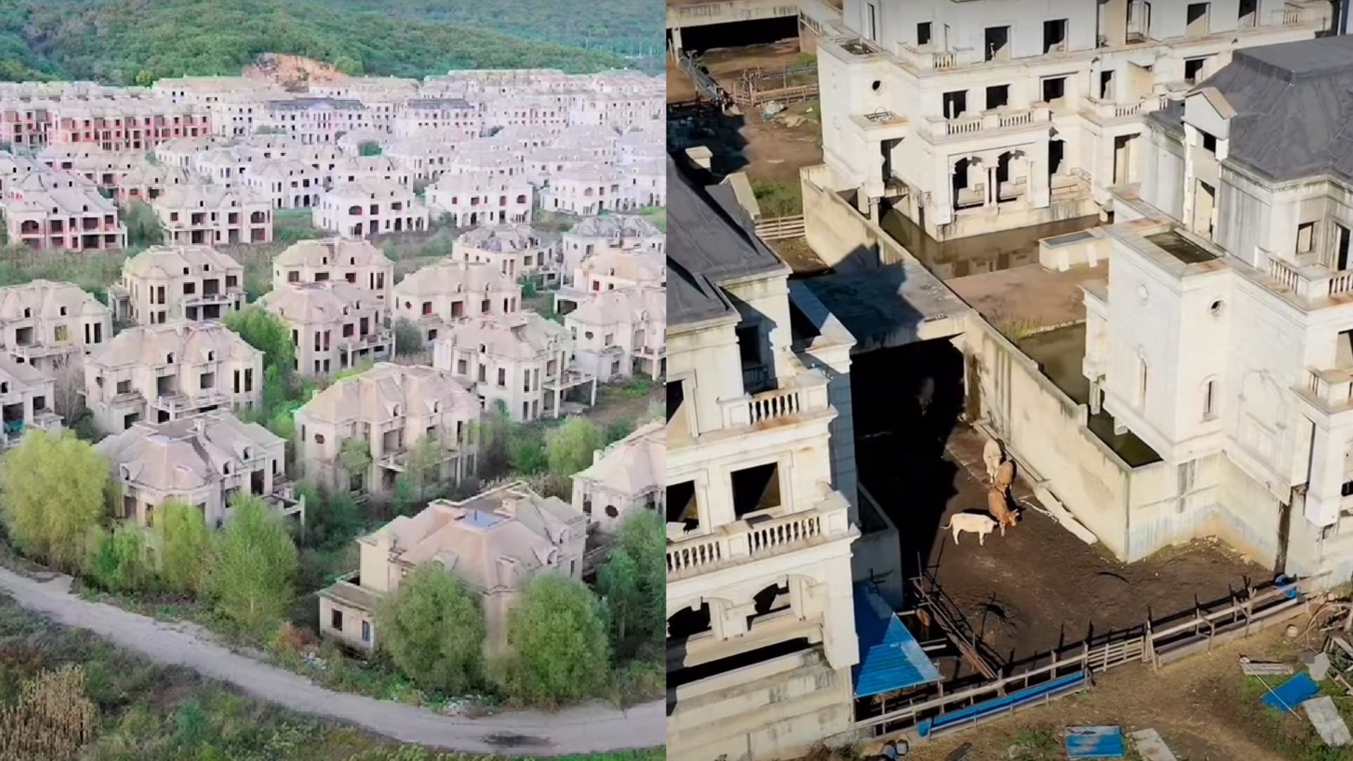 Nedokončené mesto v európskom štýle