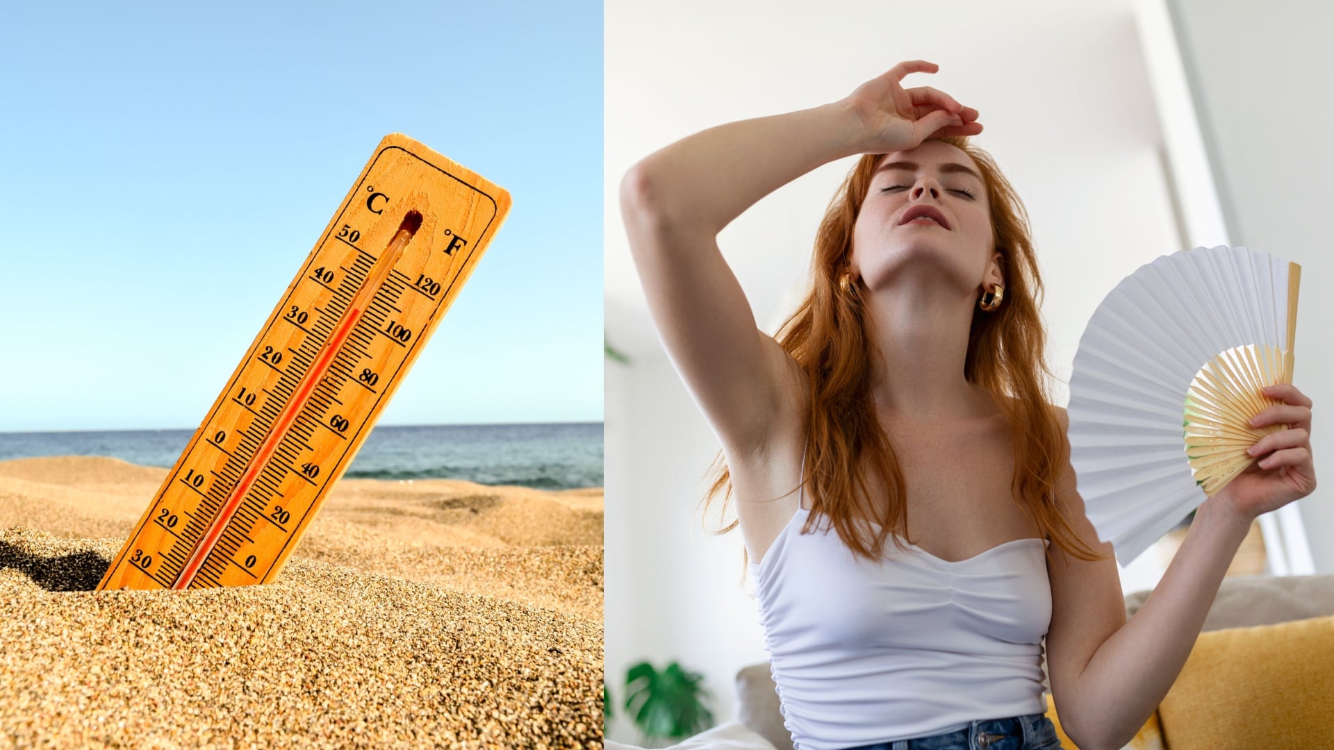 vysoké teploty, horúčavy aj ochladenie