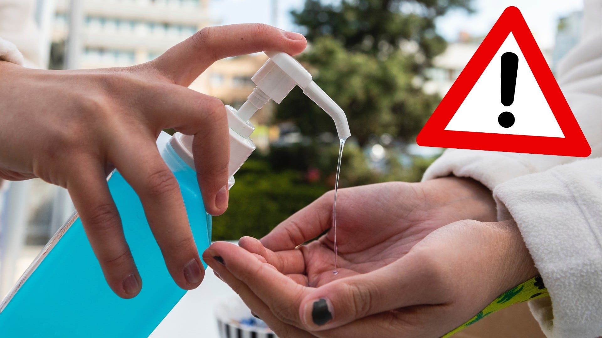 Umývanie rúk tekutým mydlom, žltačka