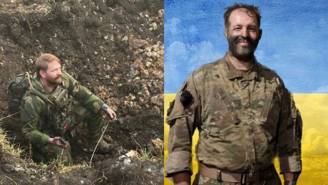 Dvaja Američania zomreli na Ukrajine. Na ľavo Lance Lawrence z jednotky, na pravo dôstojník americkej armády Andrew Irvin Webber.