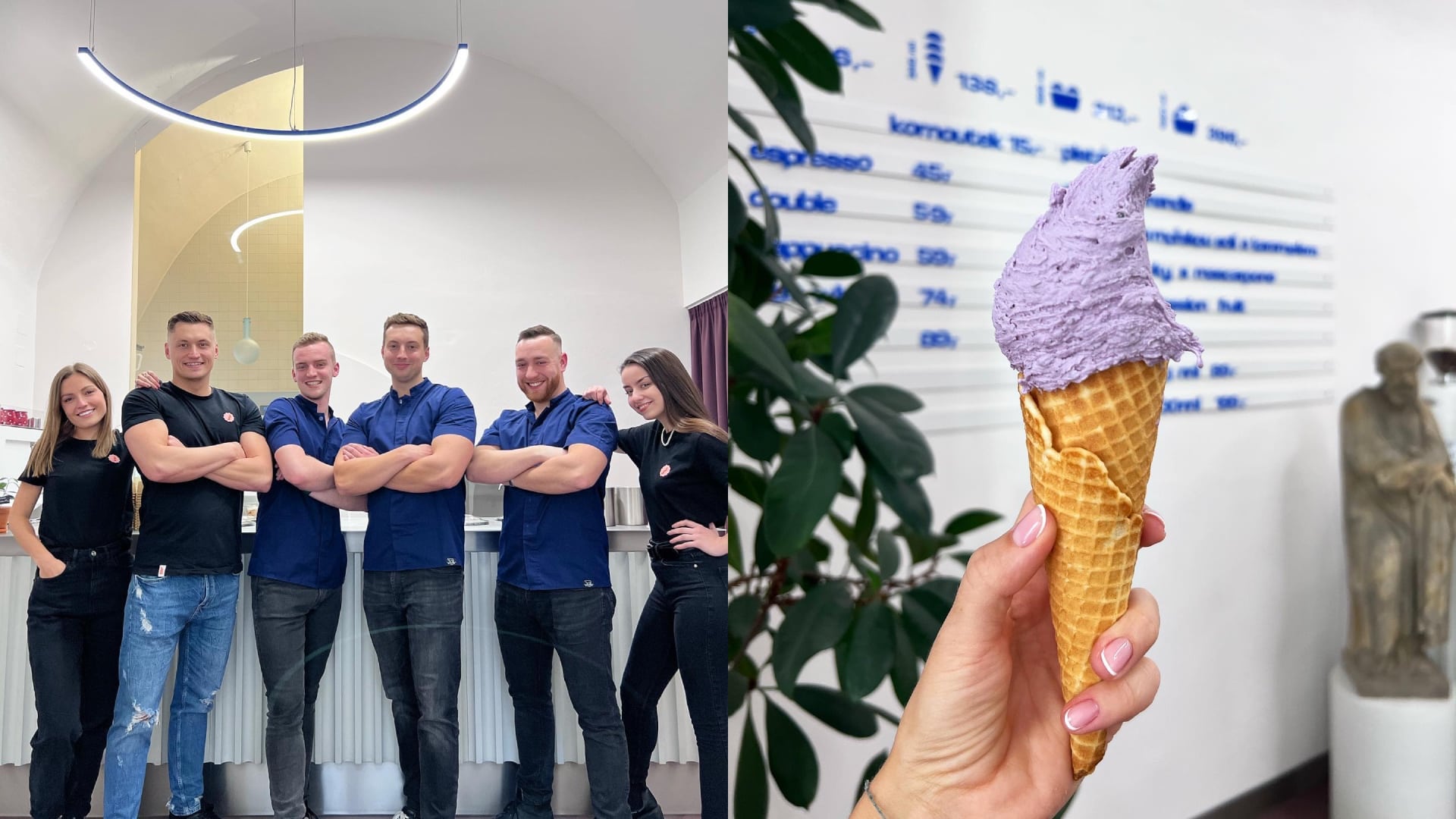 na snímke je tím podniku Ještě jednu