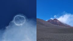 Kruhové mraky nad Etnou, ktoré videli slovenskí vedci Furkovci