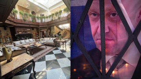 Prigožinov majetok je obrovský, na foto jeho dom za 6 miliónov eur a Jevgenij Prigožin.