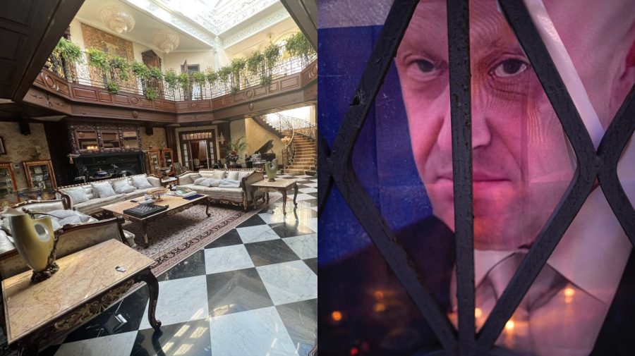 Prigožinov majetok je obrovský, na foto jeho dom za 6 miliónov eur a Jevgenij Prigožin.
