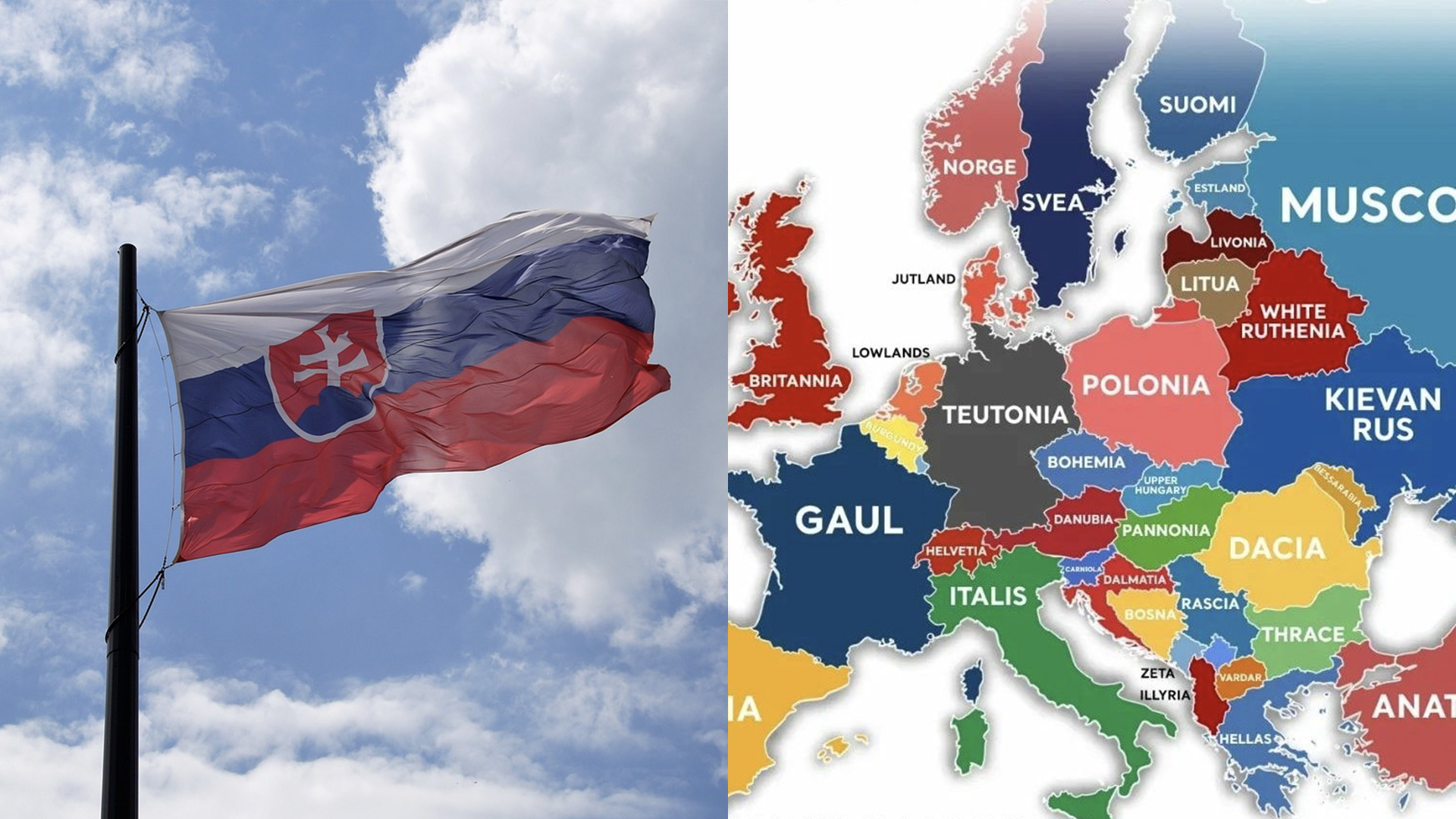 Les Slovaques ont été indignés par la carte de l’IA : nous sommes la « Haute-Hongrie »