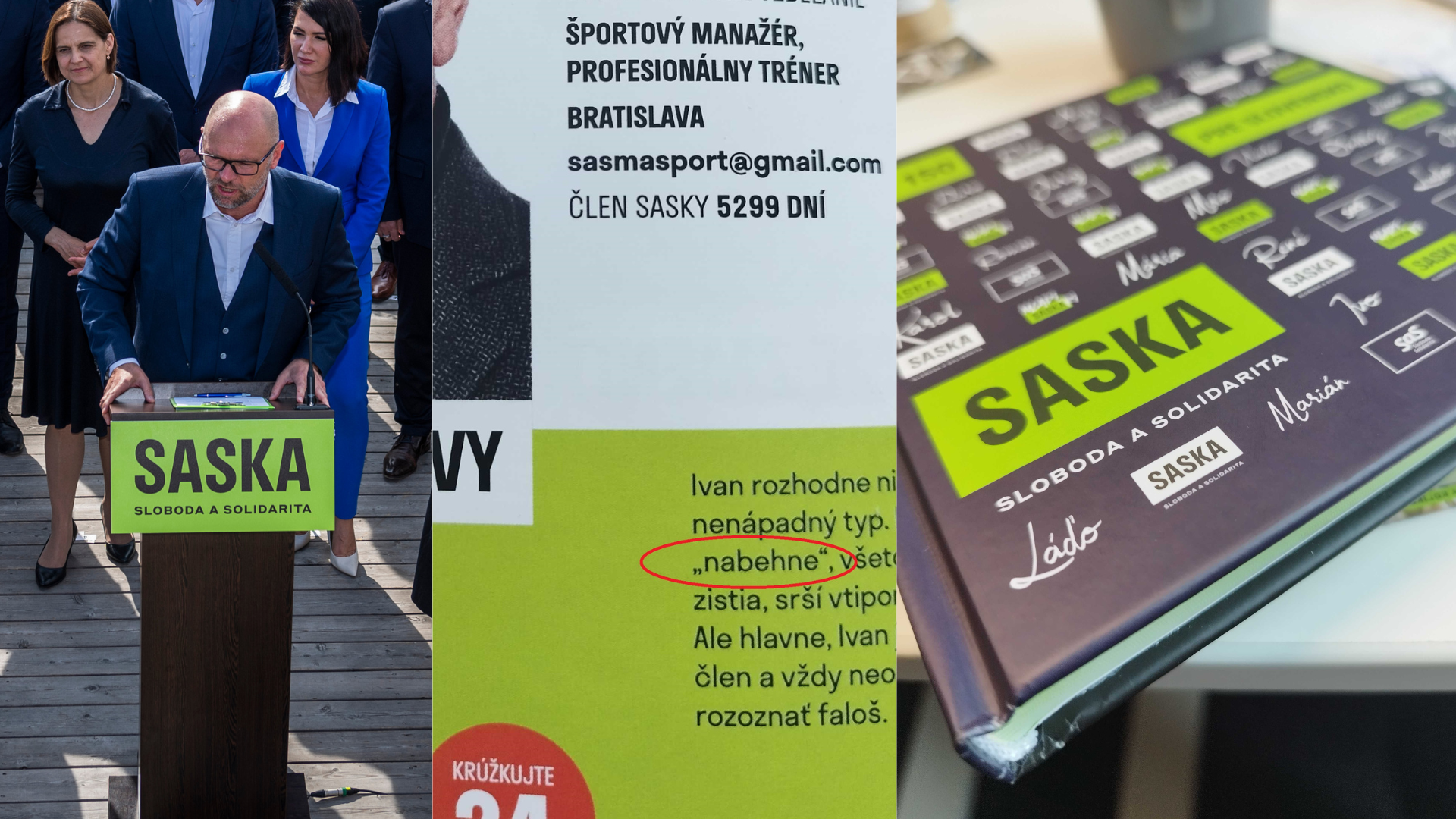 Saskári a ich  kandidátka