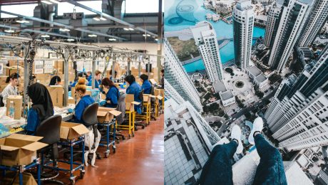 práca peniaze bohatstvo chudoba továreň