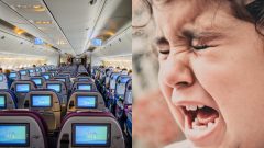lietadlo plač dieťa