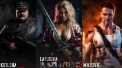 Politici ako postavy v hre Mortal Kombat