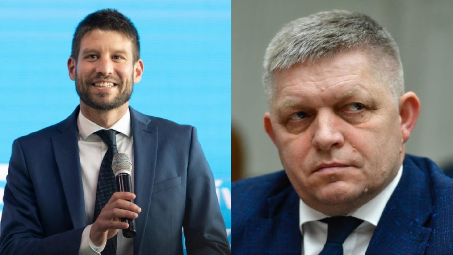 Michal Šimečka, Robert Fico