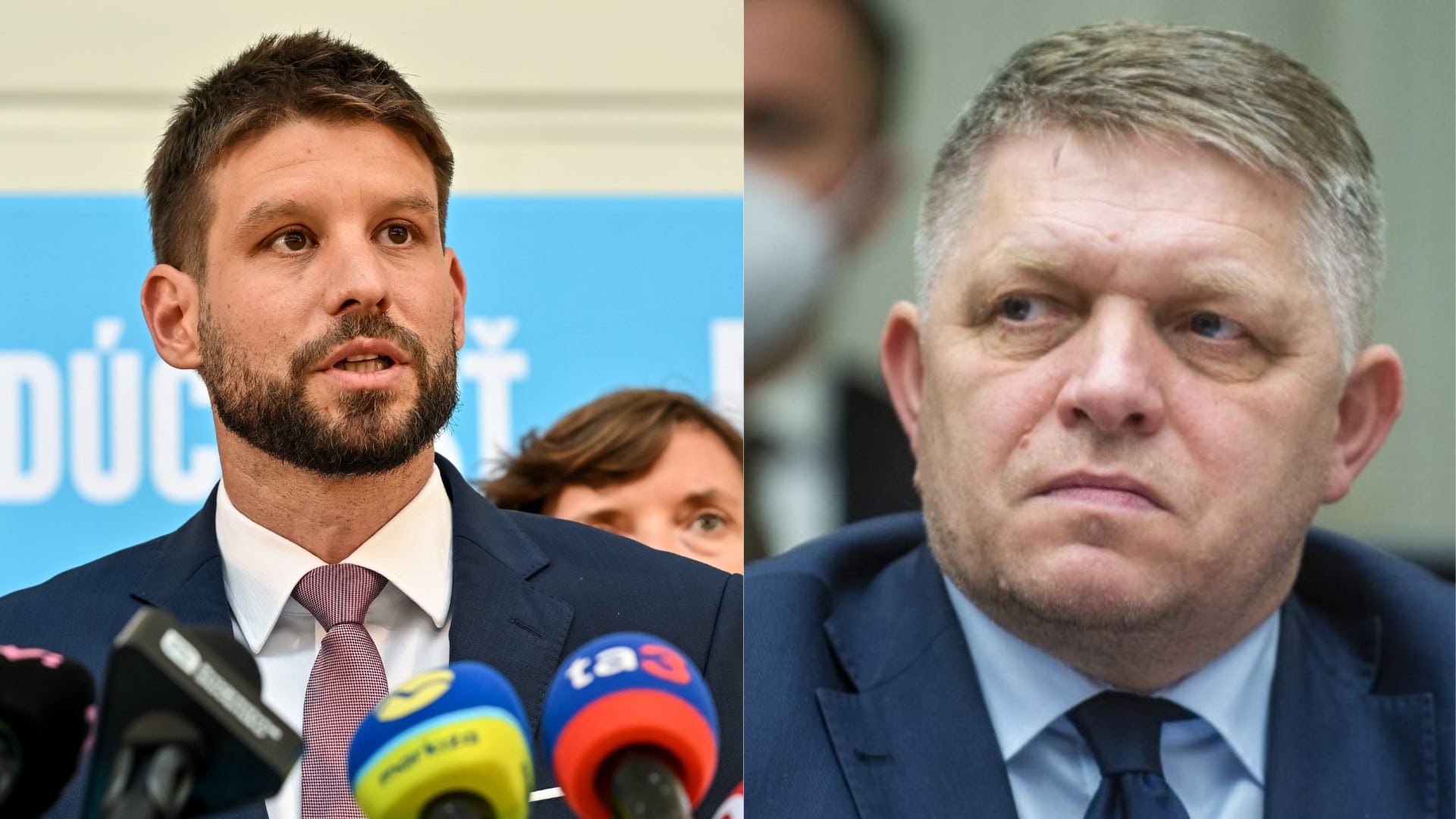 Michal Šimečka, Robert Fico prieskum