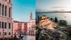 Na snímke sú Benátky a jazero Ohrid