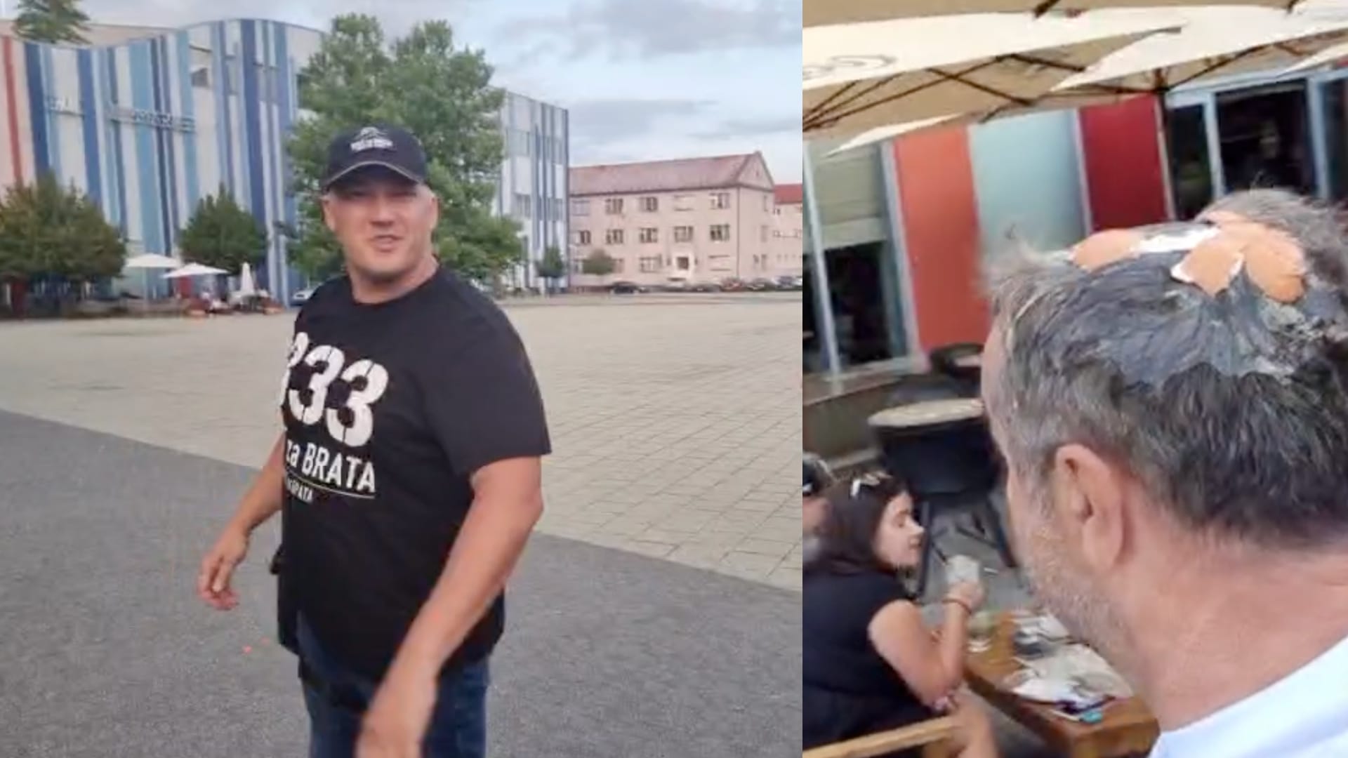 útok vajcami na joža pročka