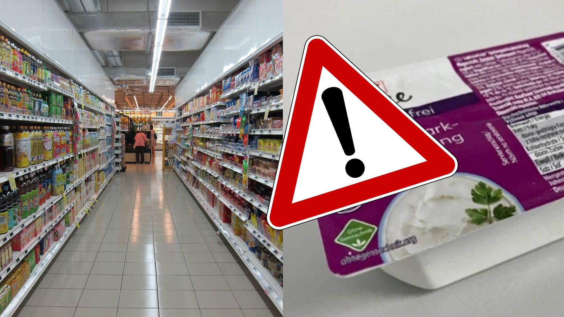 nebezpečný výrobok tvaroh kaufland