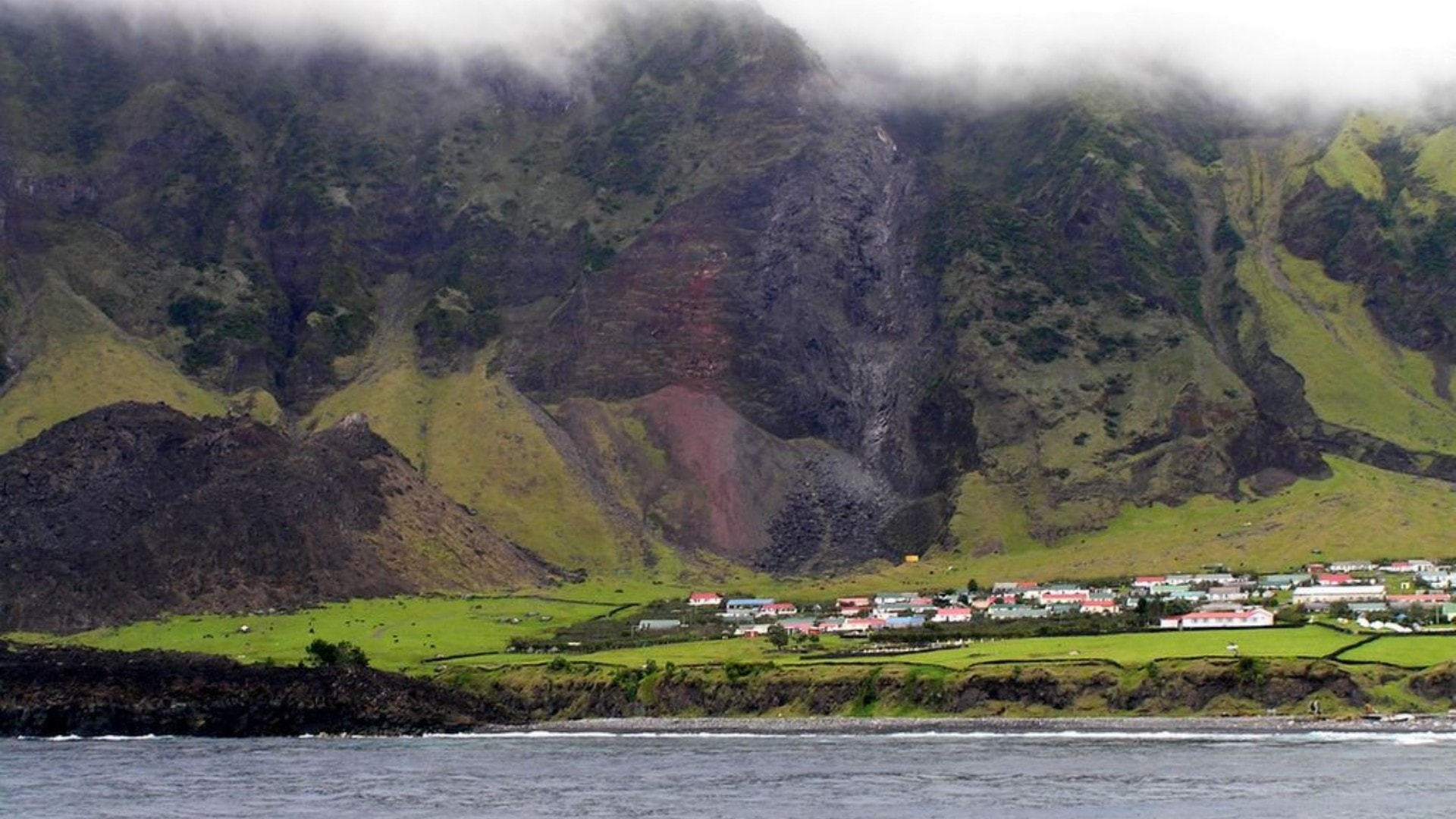 Pohľad na Edinburgh of the Seven Seas