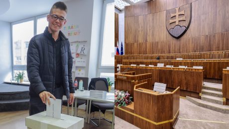 na snímke je mladý muž a NRSR