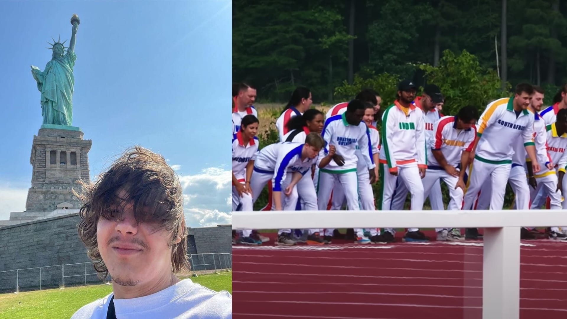 chalan pred sochou slobody a pretekári