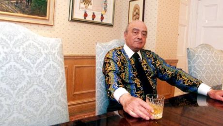 Na snímke Mohamed Al-Fayed